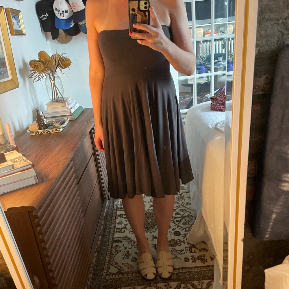 Jcrew versatile strapless dress or skirt